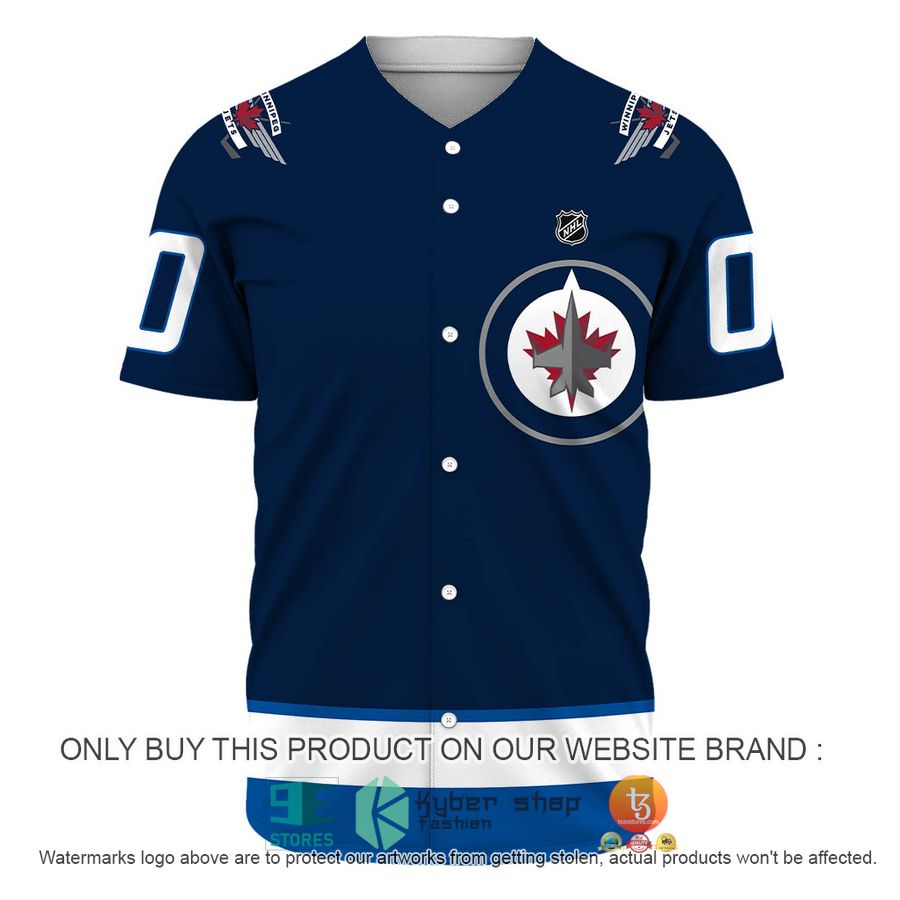 HOT NHL Winnipeg Jets Personalized Baseball Jersey 2 personalized nhl winnipeg jets baseball jersey shirt 2 27842