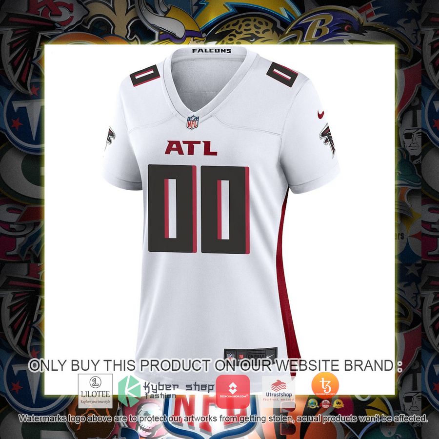 HOT Nike Atlanta Falcons Women's White Personalized Football Jersey 2 personalized nike atlanta falcons womens white football jersey 2 49623