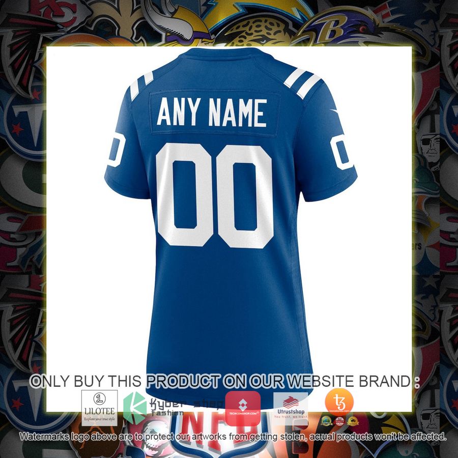 HOT Nike Indianapolis Colts Women's Royal Personalized Football Jersey 3 personalized nike indianapolis colts womens royal football jersey 3 3100