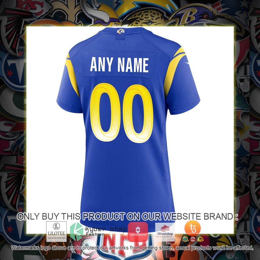 HOT Nike Los Angeles Rams Women's Royal Personalized Football Jersey 3 personalized nike los angeles rams womens royal football jersey 3 95493
