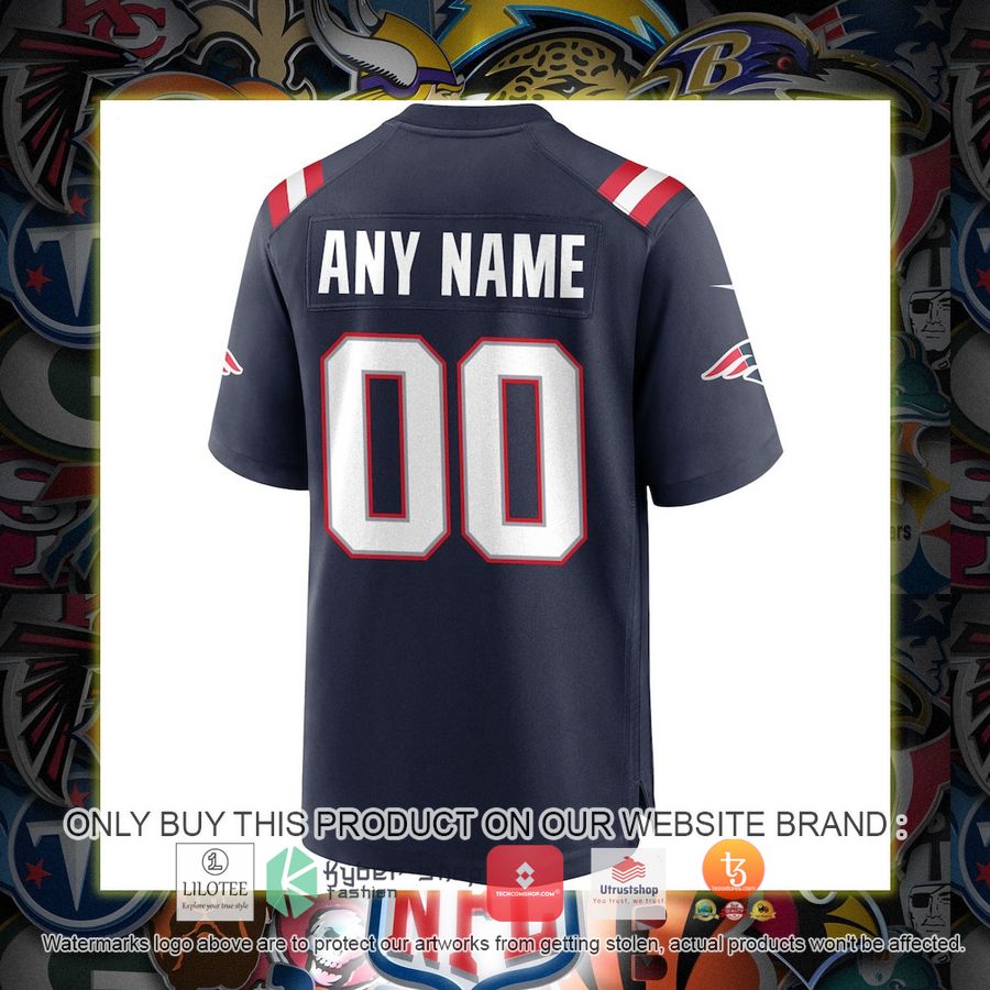 HOT Nike New England Patriots Navy Personalized Football Jersey 2 personalized nike new england patriots navy football jersey 2 32321