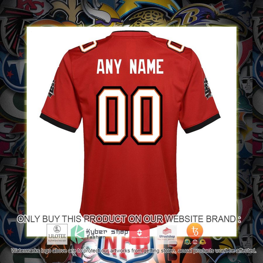 HOT Nike Tampa Bay Buccaneers Youth Red Personalized Football Jersey 3 personalized nike tampa bay buccaneers youth red football jersey 3 44646