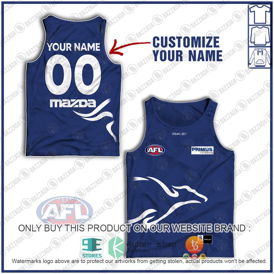 personalized north melbourne kangaroos vintage centenary guernsey primus tank top 1 28057