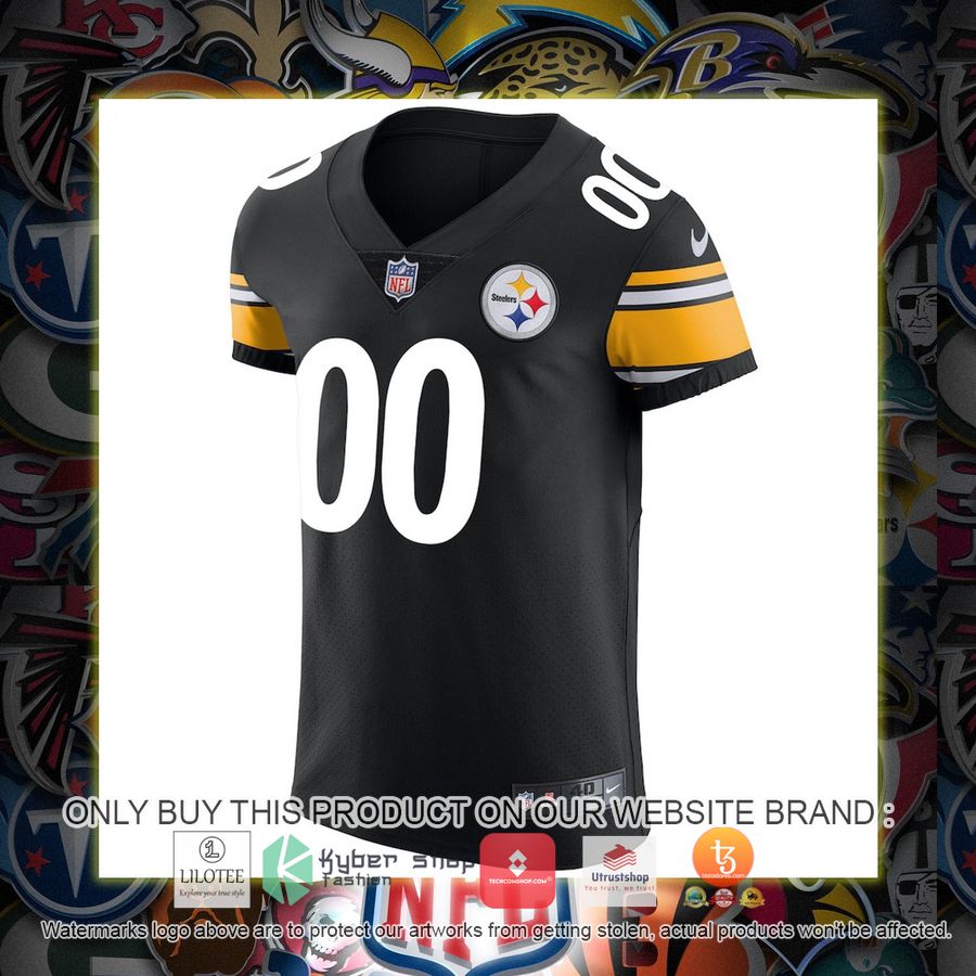 HOT Pittsburgh Steelers Nike Vapor Untouchable Elite Black Personalized Football Jersey 2 personalized pittsburgh steelers nike vapor untouchable elite black football jersey 2 42994