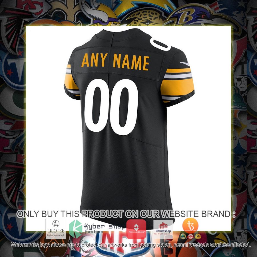 HOT Pittsburgh Steelers Nike Vapor Untouchable Elite Black Personalized Football Jersey 3 personalized pittsburgh steelers nike vapor untouchable elite black football jersey 3 5924
