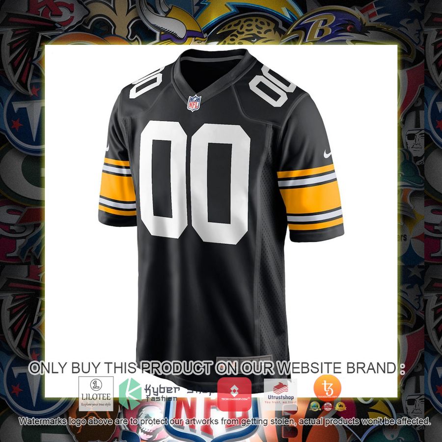 HOT Pittsburgh Steelers Nike Youth Alternate Black Personalized Football Jersey 2 personalized pittsburgh steelers nike youth alternate black football jersey 2 32302