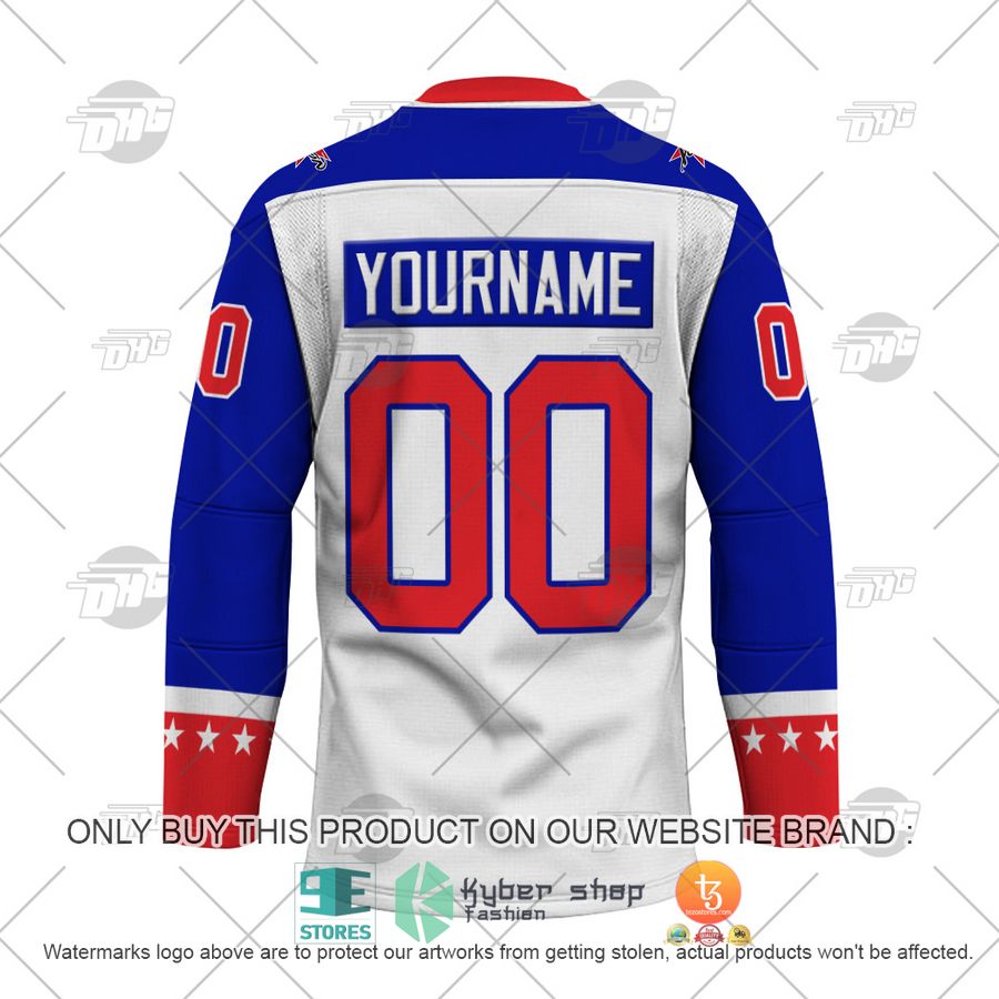 NEW Poison Stars and Stripes Custom Name Hockey Jersey 3 personalized poison stars and stripes hockey jersey 3 22184