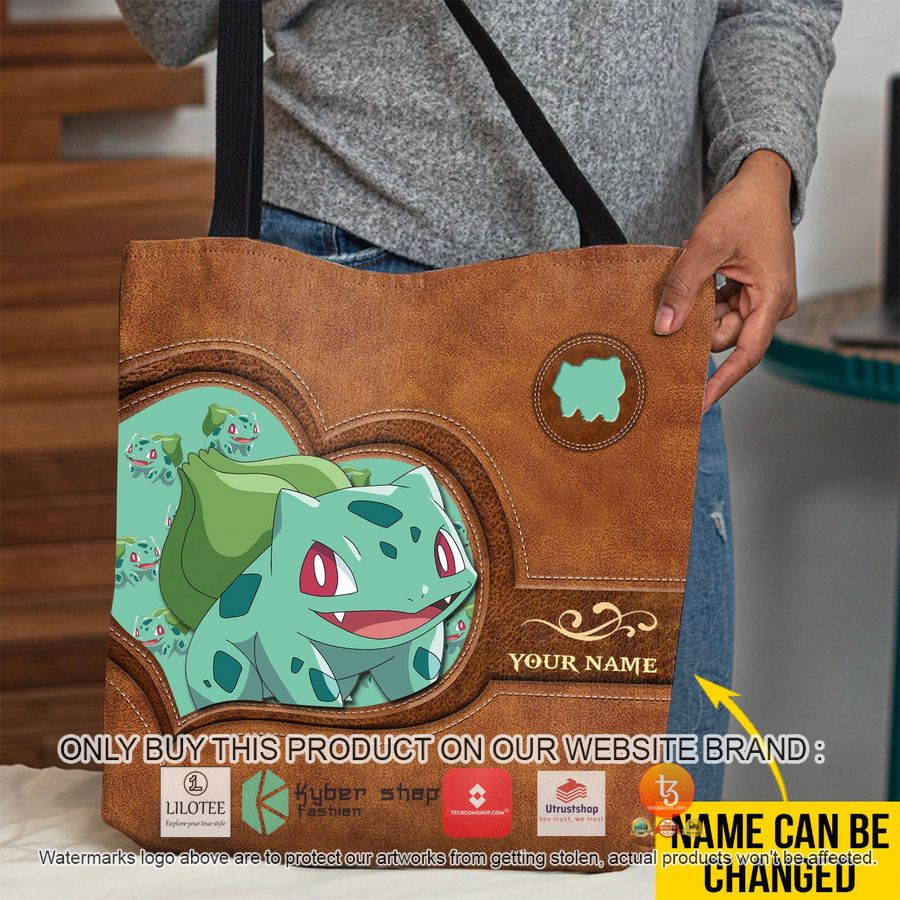 personalized pokemon bulbasaur all over tote bag 1 28452