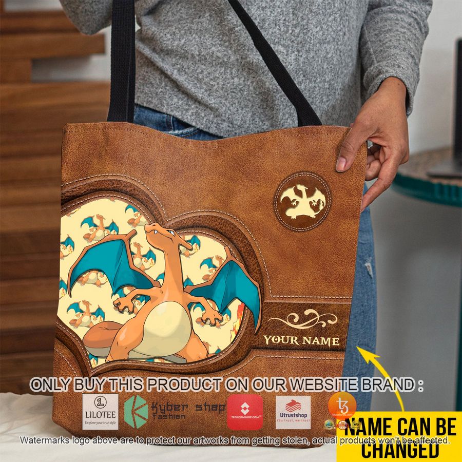 personalized pokemon charizard all over tote bag 1 78722