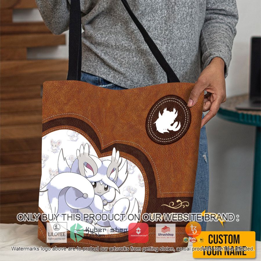 personalized pokemon cinccino all over tote bag 1 27646