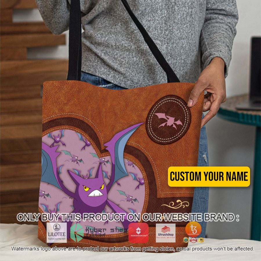 personalized pokemon crobat all over tote bag 1 59672