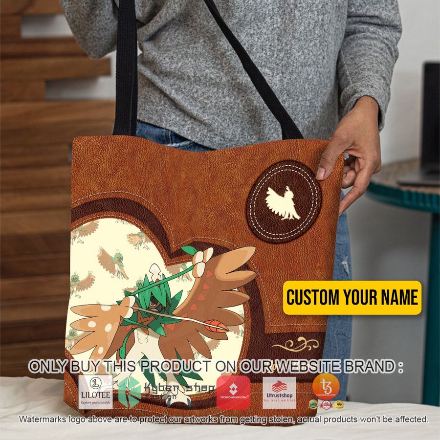 personalized pokemon decidueye all over tote bag 1 18970