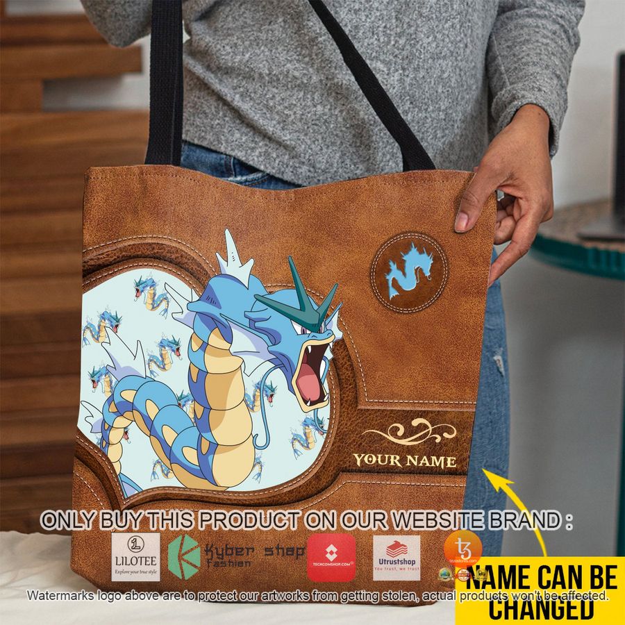 personalized pokemon gyarados all over tote bag 1 4531