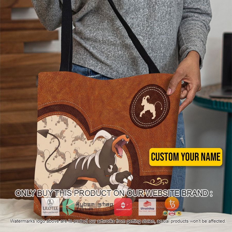 personalized pokemon houndoom all over tote bag 1 5782