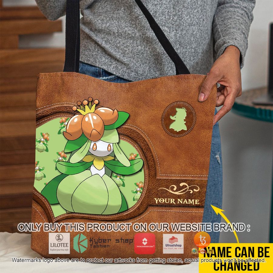personalized pokemon lilligant all over tote bag 1 59707