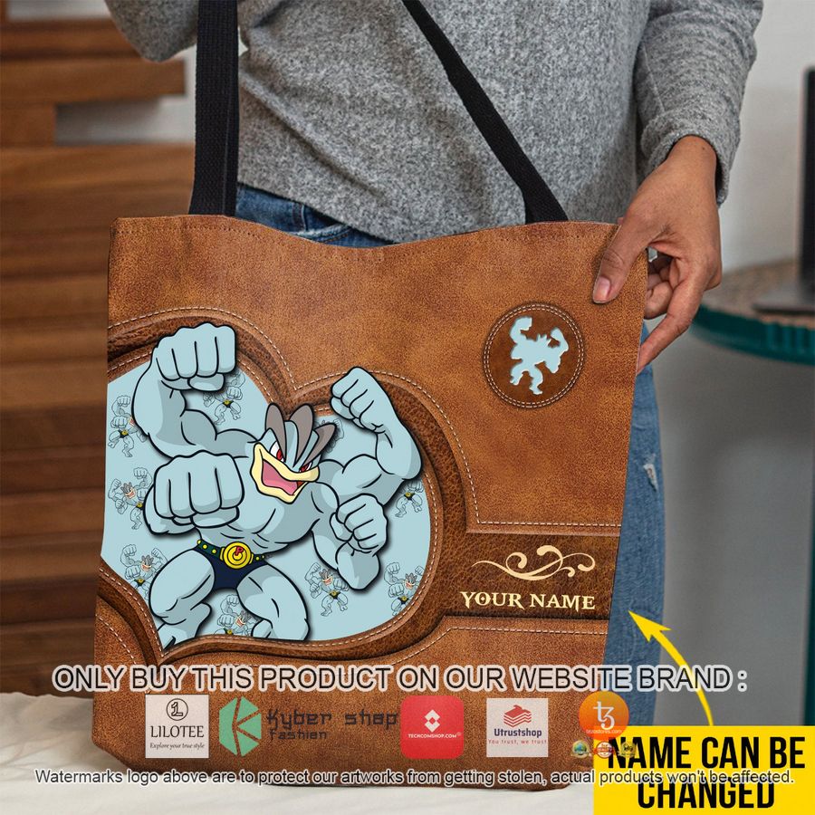 personalized pokemon machamp all over tote bag 1 41260