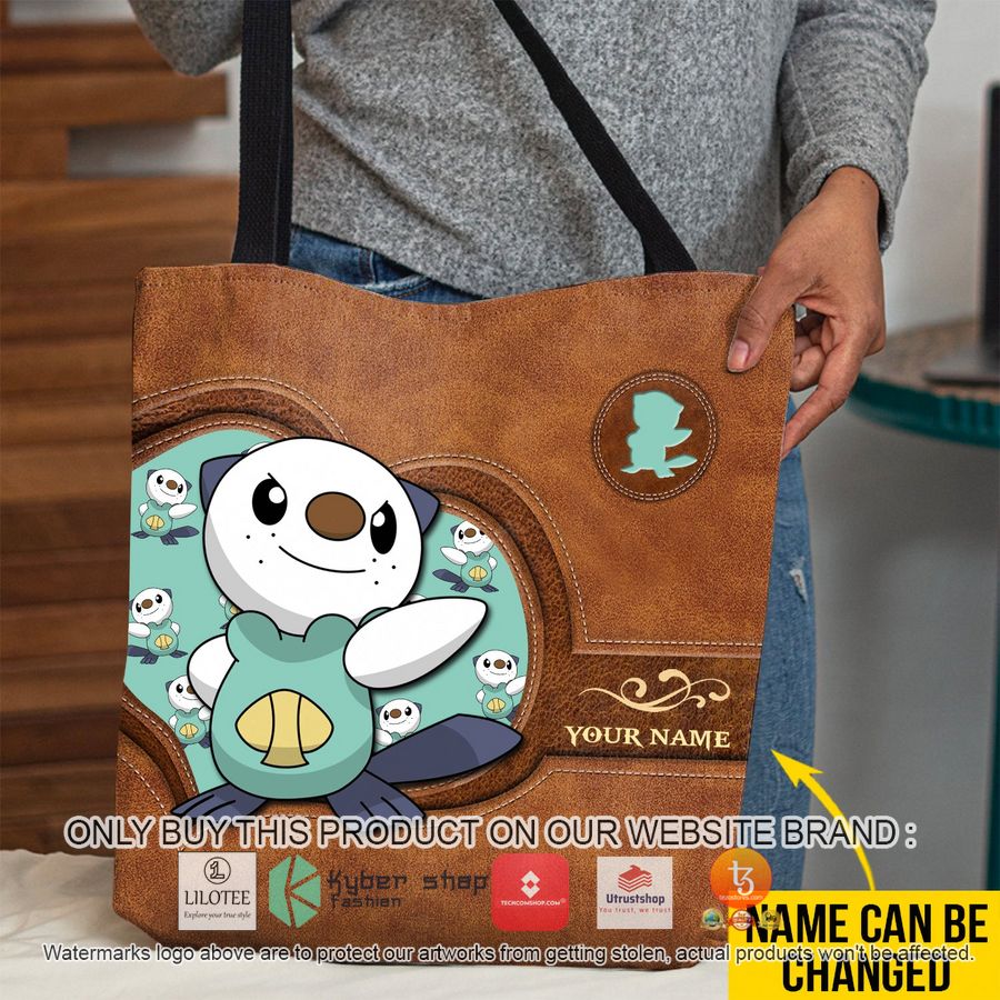 personalized pokemon oshawott all over tote bag 1 79059