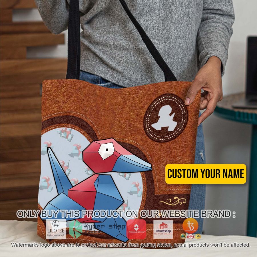 personalized pokemon porygon all over tote bag 1 22158