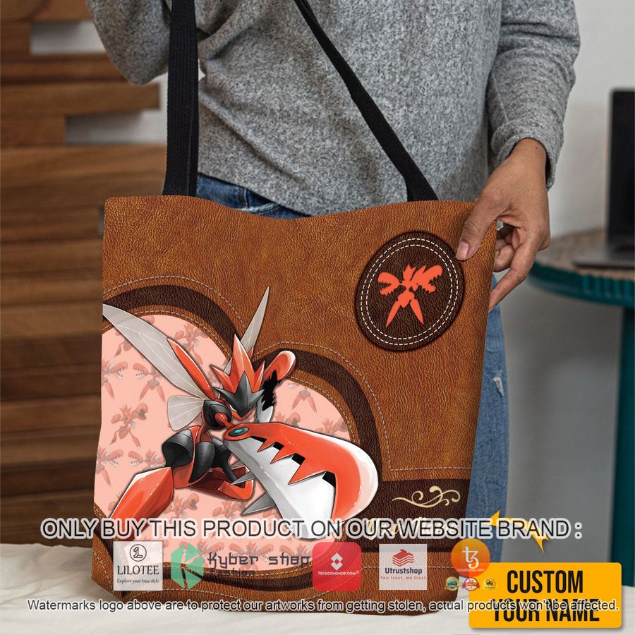 personalized pokemon scizor all over tote bag 1 83837