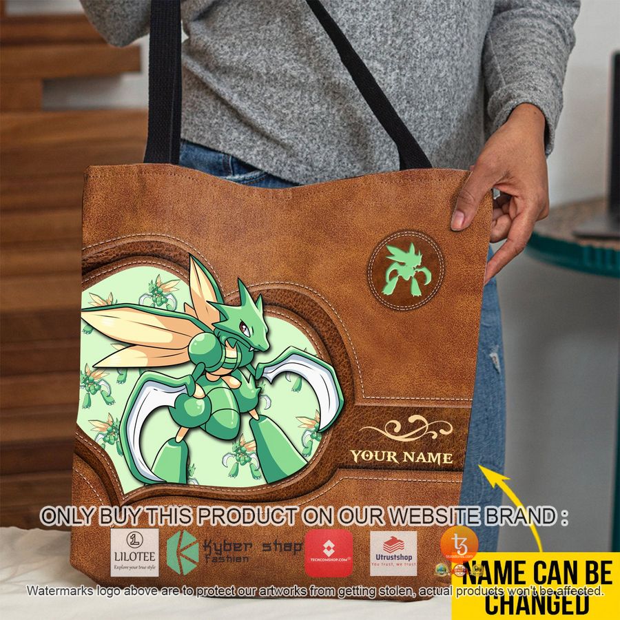 personalized pokemon scyther all over tote bag 1 15110