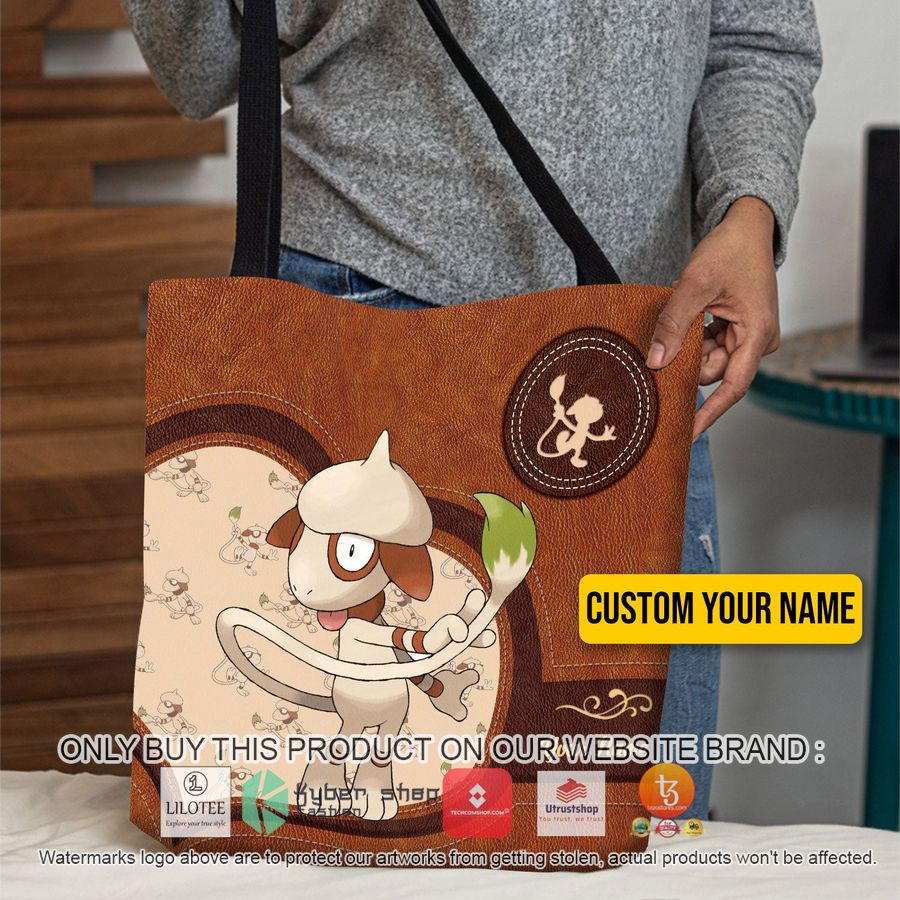 personalized pokemon smeargle all over tote bag 1 37866