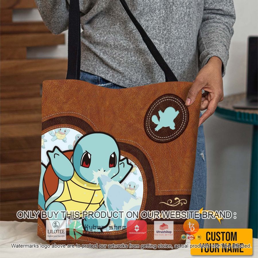 personalized pokemon squirtle all over tote bag 1 82998