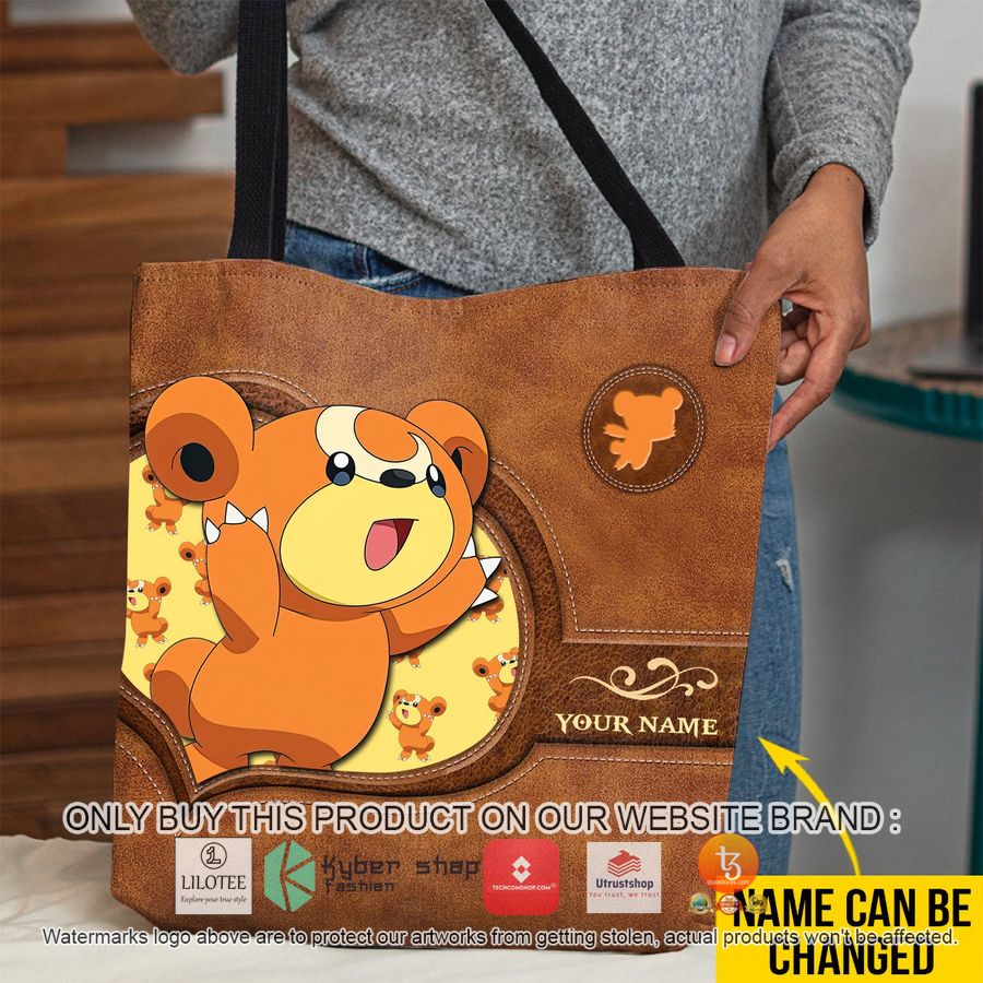 personalized pokemon teddiursa all over tote bag 1 46265