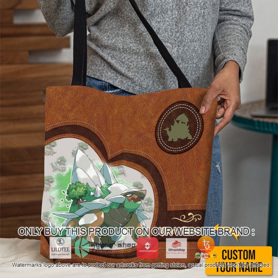 personalized pokemon torterra all over tote bag 1 63976