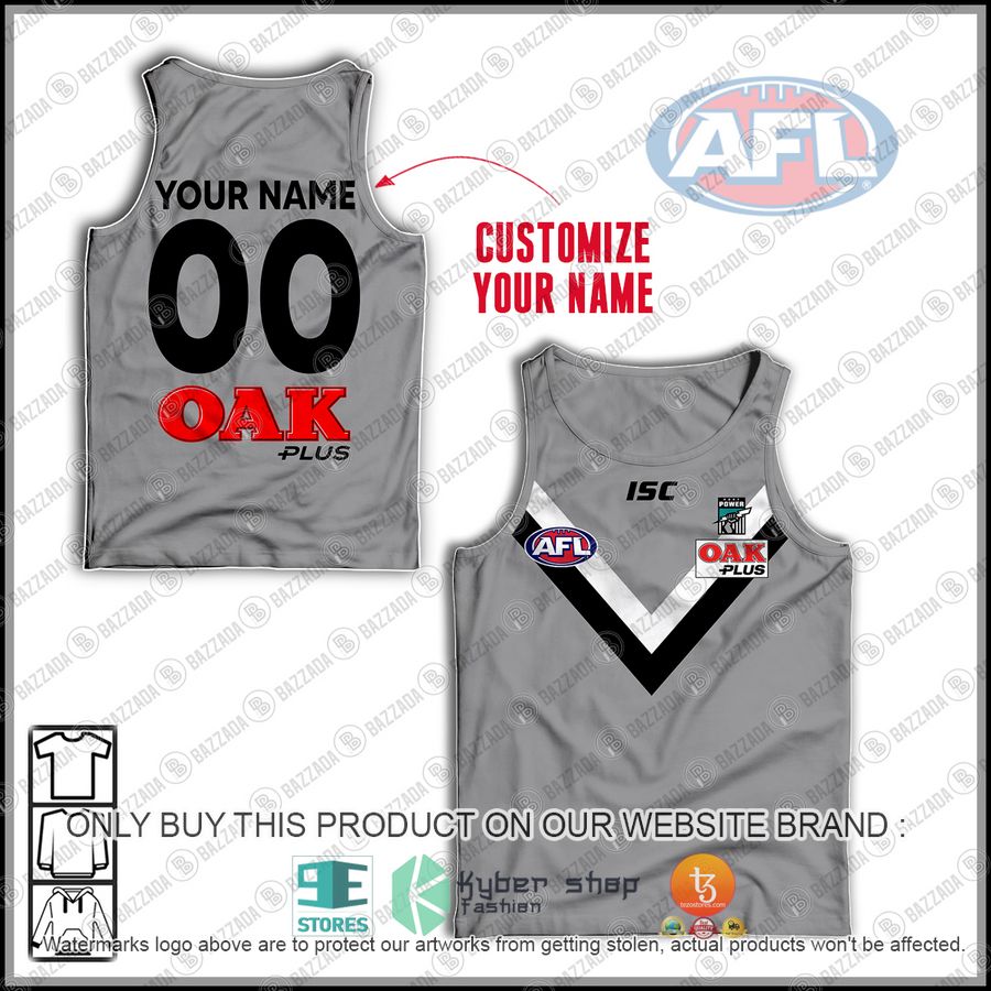 personalized port adelaide elemination final heritage prison bars guernsey oak plus tank top 1 60376