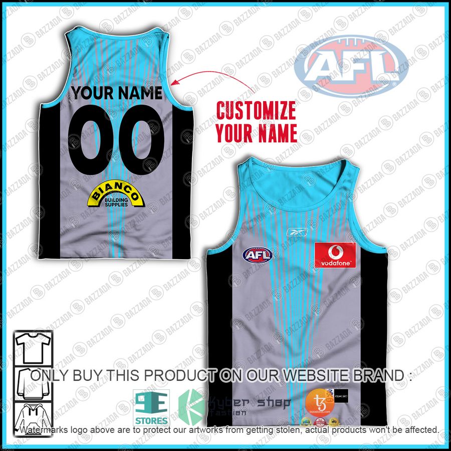 personalized port adelaide elemination final heritage prison bars guernsey tigers tank top 1 47033