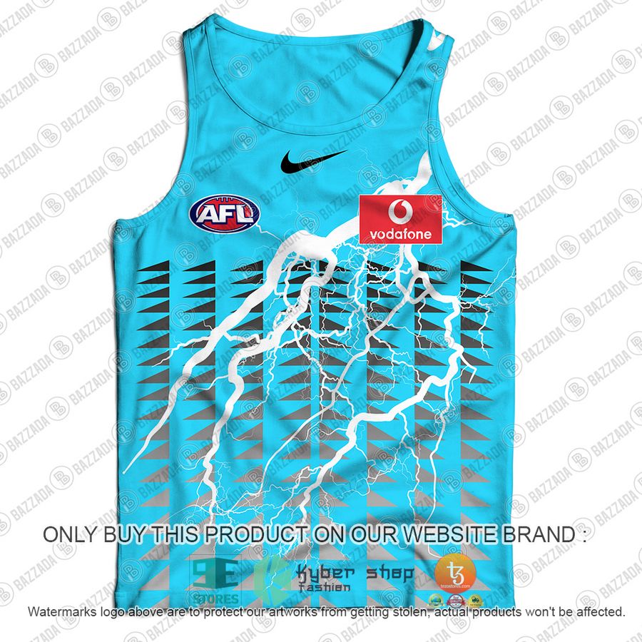 personalized port adelaide elemination final heritage prison bars guernsey vodafone blue tank top 2 99772