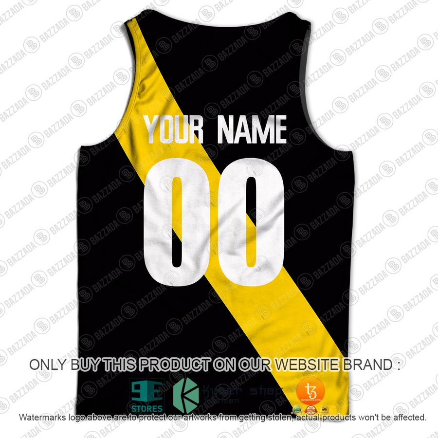 HOT Richmond Football Club Vintage Retro AFL Guernsey 90s Personalized Tank Top 3 personalized richmond football club vintage retro afl guernsey 90s tank top 3 42377