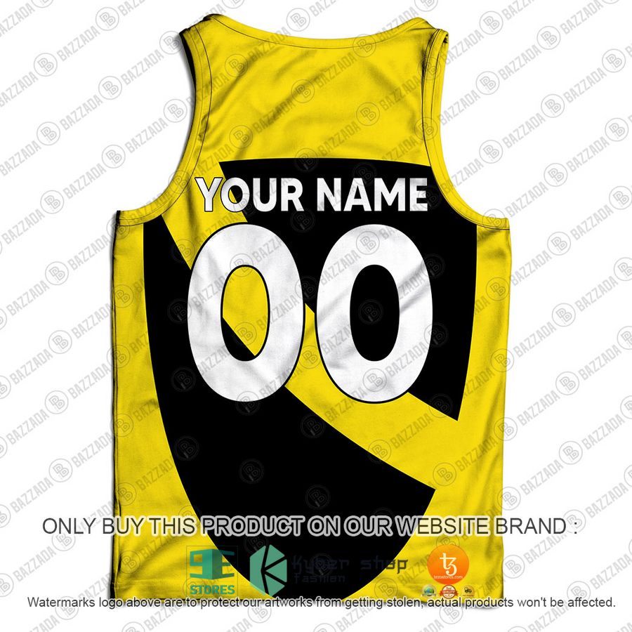HOT Richmond Tigers Football Club Vintage Retro AFL Guernsey Jeep Personalized Tank Top 3 personalized richmond tigers football club vintage retro afl guernsey jeep tank top 3 77407