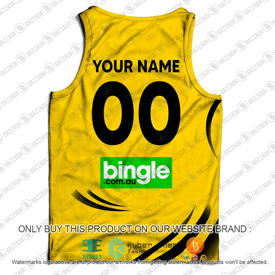 HOT Richmond Tigers Football Club Vintage Retro AFL Guernsey Jeep Yellow Personalized Tank Top 3 personalized richmond tigers football club vintage retro afl guernsey jeep yellow tank top 3 16784