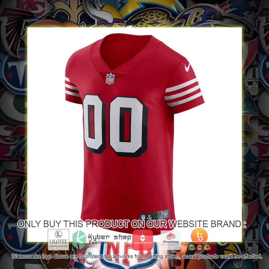 HOT San Francisco 49ers Nike Alternate Vapor Elite Scarlet Personalized Football Jersey 2 personalized san francisco 49ers nike alternate vapor elite scarlet football jersey 2 87715