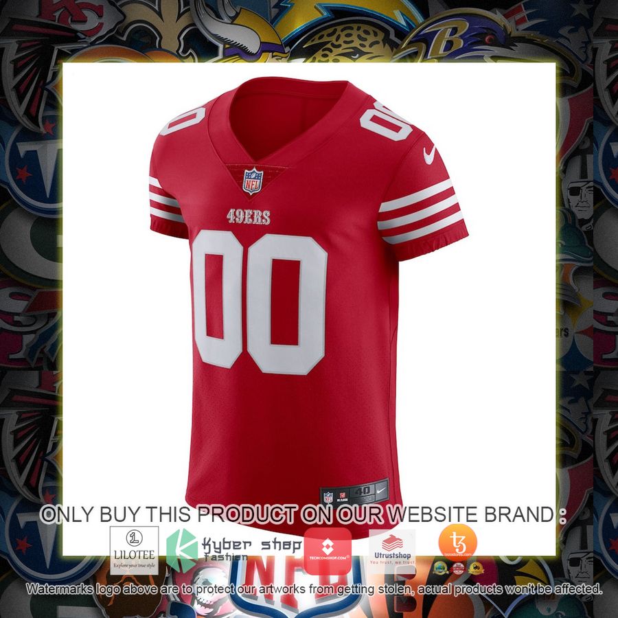HOT San Francisco 49ers Nike Vapor Elite Scarlet Personalized Football Jersey 2 personalized san francisco 49ers nike vapor elite scarlet football jersey 2 70254