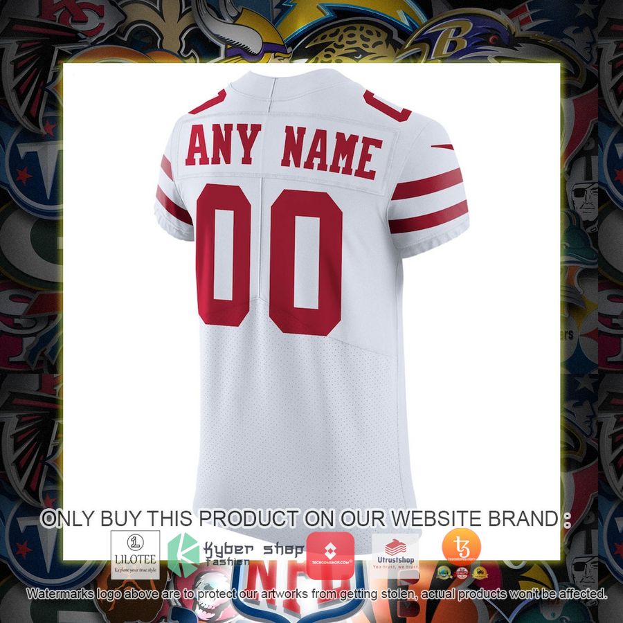 HOT San Francisco 49ers Nike Vapor Untouchable Elite White Personalized Football Jersey 3 personalized san francisco 49ers nike vapor untouchable elite white football jersey 3 59014