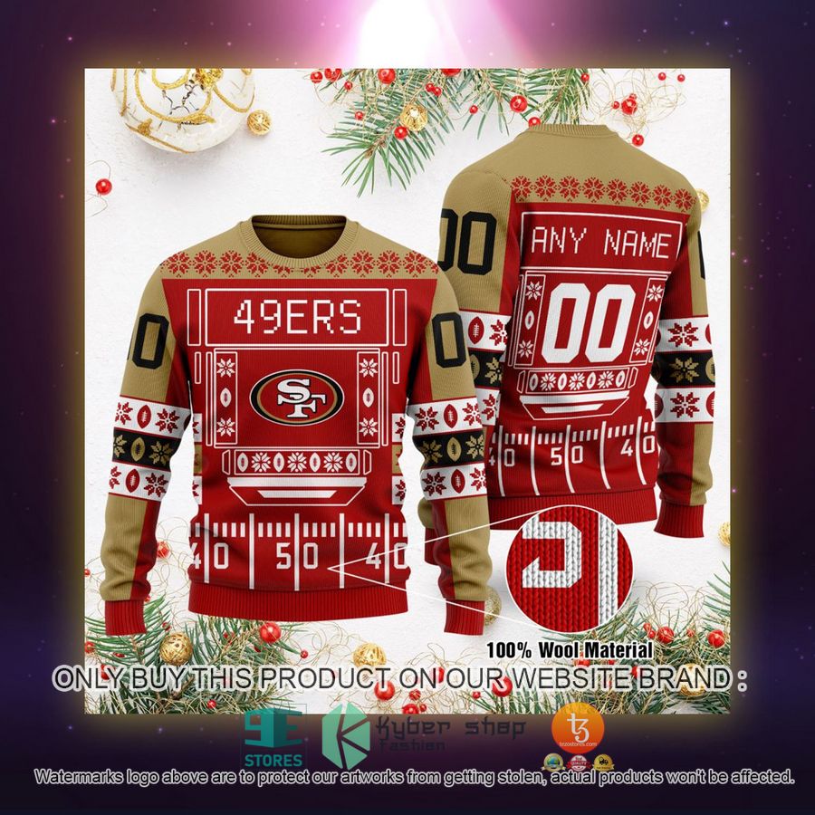 HOT Personalized San Francisco 49ers Ugly Sweater 2 personalized san francisco 49ers ugly sweater 2 89887