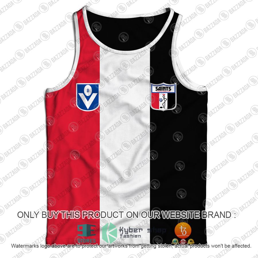 personalized st kilda football club vintage vfl afl tank top 2 81253
