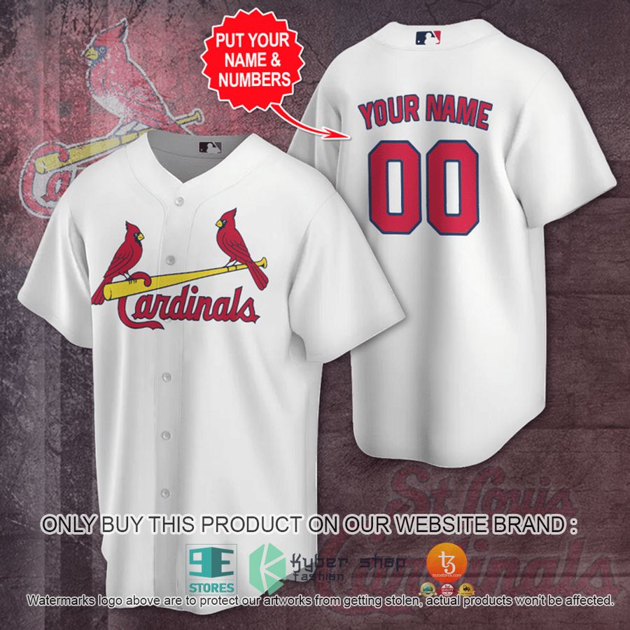 personalized st louis cardinals baseball jersey 1 45587