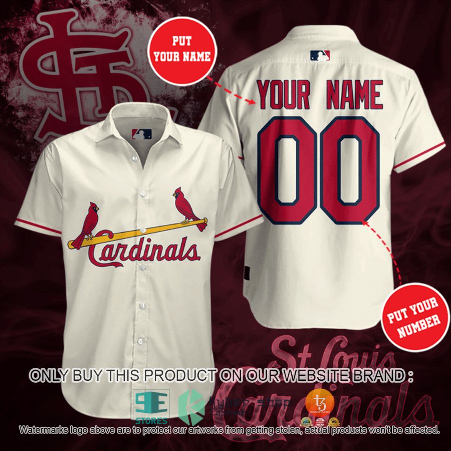 personalized st louis cardinals white hawaiian shirt 1 9217