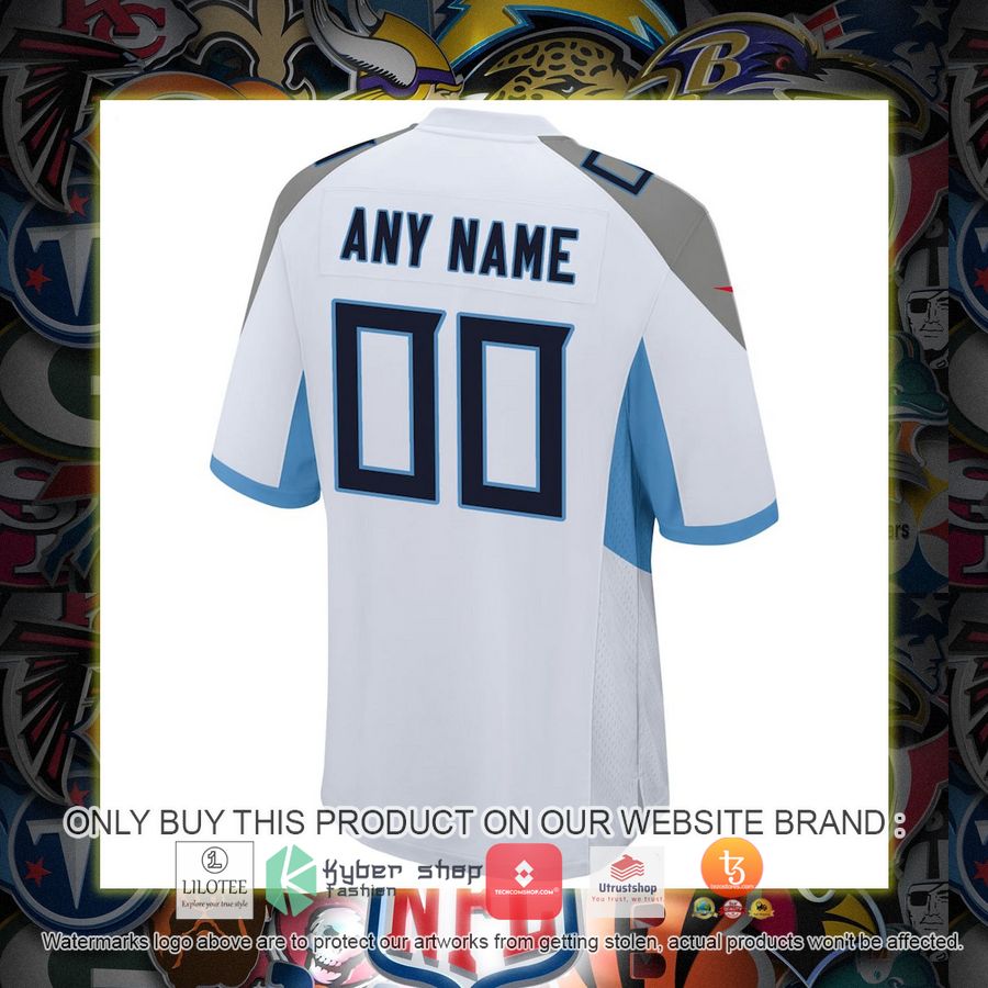 HOT Tennessee Titans Nike White Personalized Football Jersey 3 personalized tennessee titans nike white football jersey 3 10746