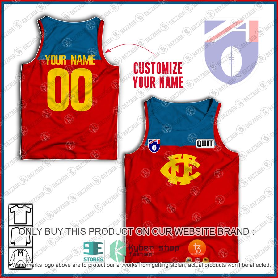 personalized throwback 1991 fitzroy lions vintage home jumper tank top 1 8291