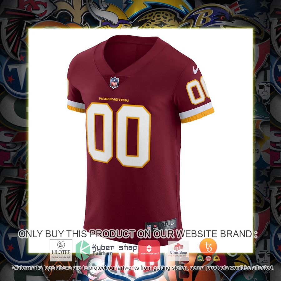 HOT Washington Football Team Nike Vapor Elite Burgundy Personalized Football Jersey 2 personalized washington football team nike vapor elite burgundy football jersey 2 94853