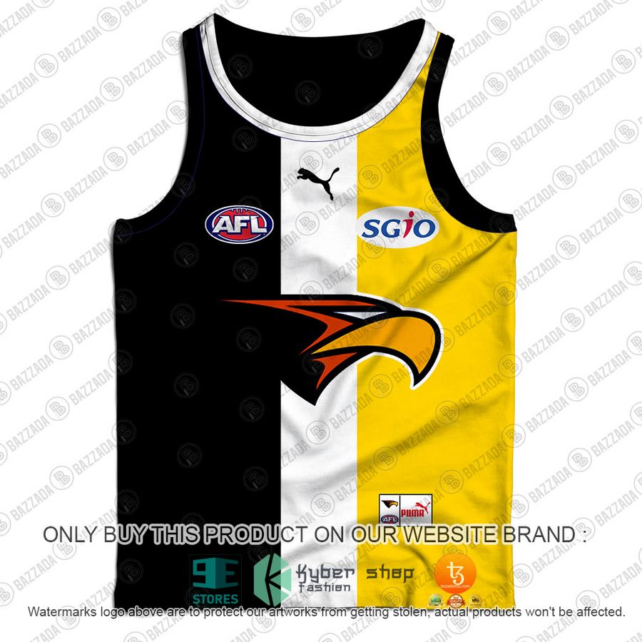 personalized west coast eagles football club vintage retro afl guernsey sgio tank top 2 86719
