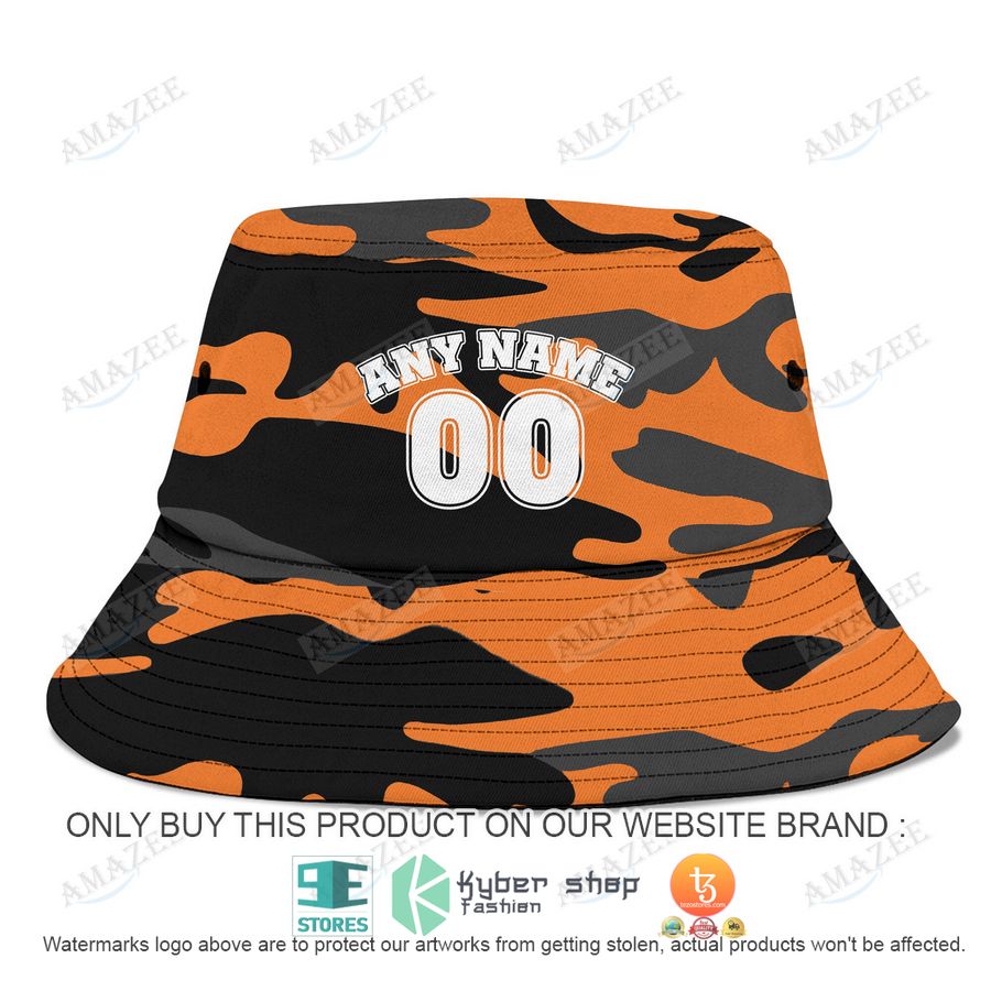 personalized wests tigers camo bucket hat 2 67371