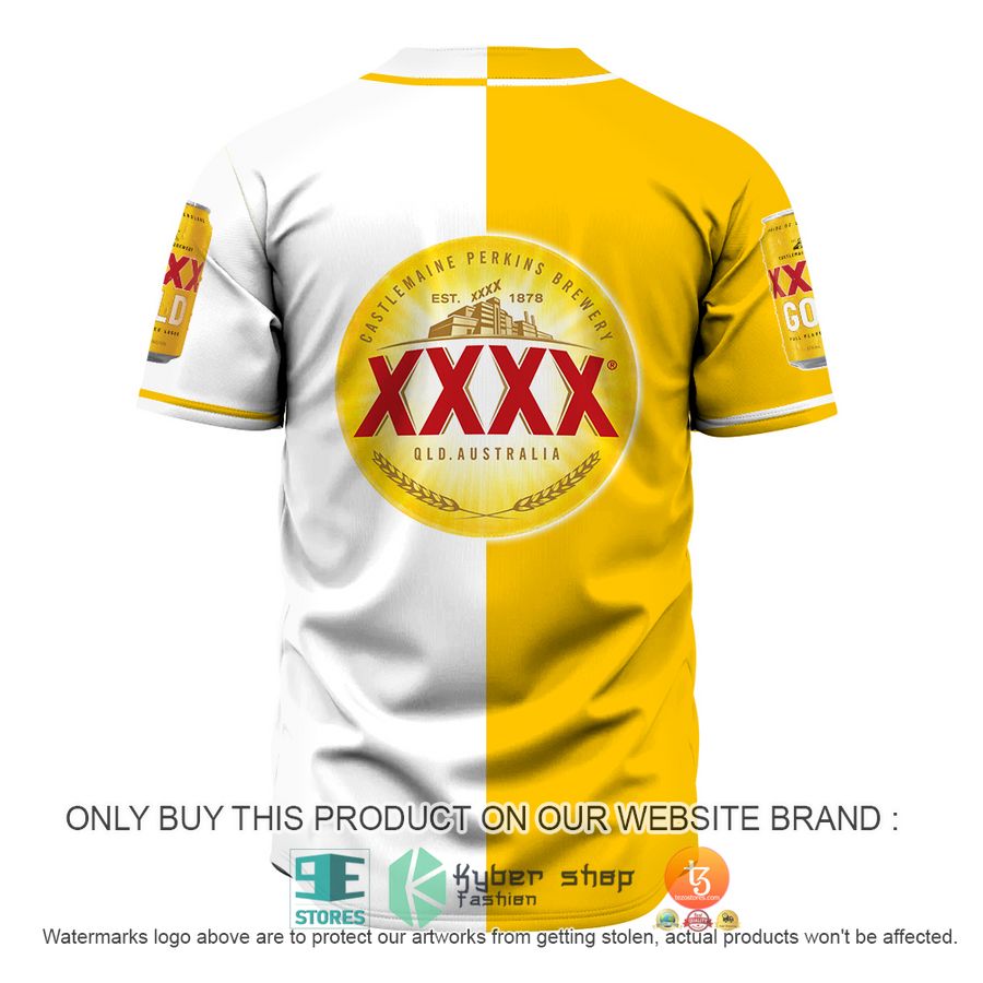 HOT XXXX Gold Personalized Baseball Jersey 3 personalized xxxx gold baseball jersey shirt 3 25769