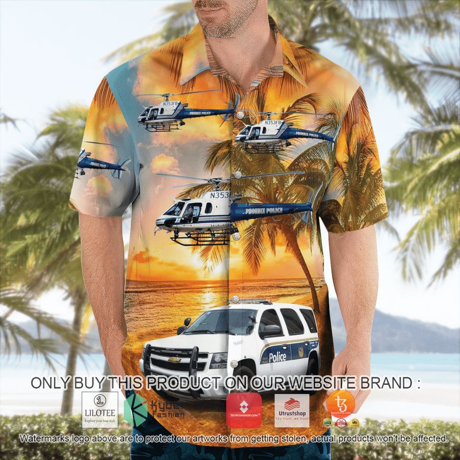 HOT Phoenix Police Department Eurocopter AS350 B3 N353FB & Car Hawaiian Shirt 5 phoenix police department eurocopter as350 b3 n353fb car hawaiian shirt 5 34745