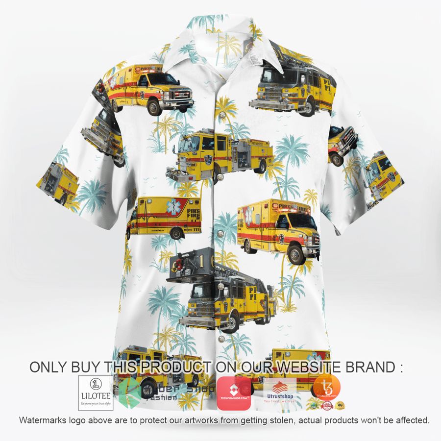 HOT Pike Township Fire Department Hawaiian Shirt 6 pike township fire department hawaiian shirt 6 22898