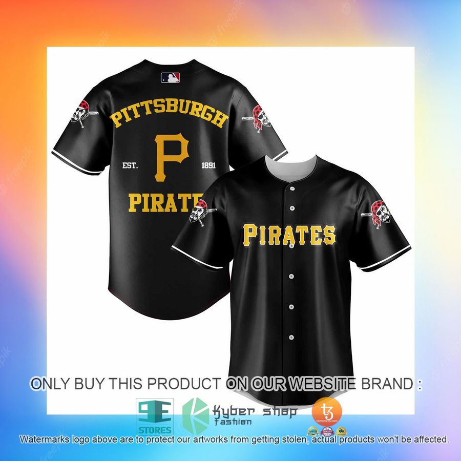 NEW Pittsburgh Pirates Baseball Shirt 3 pittsburgh pirates baseball jersey 3 18531